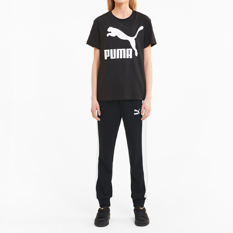Женские повседневные брюки Puma, цвет Black — фото 3