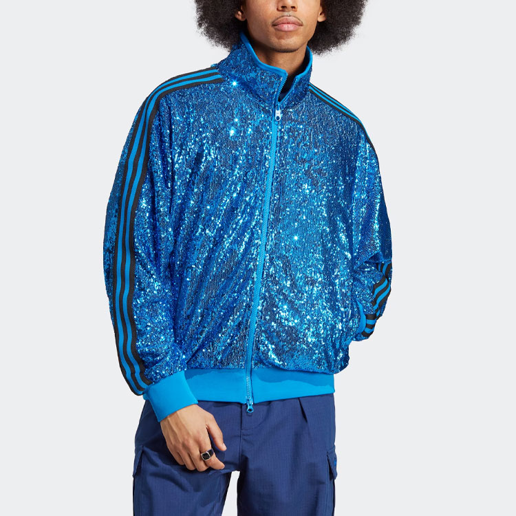 Куртка Blue Version Collection Men's Bird Feather Blue Adidas Originals — фото 3