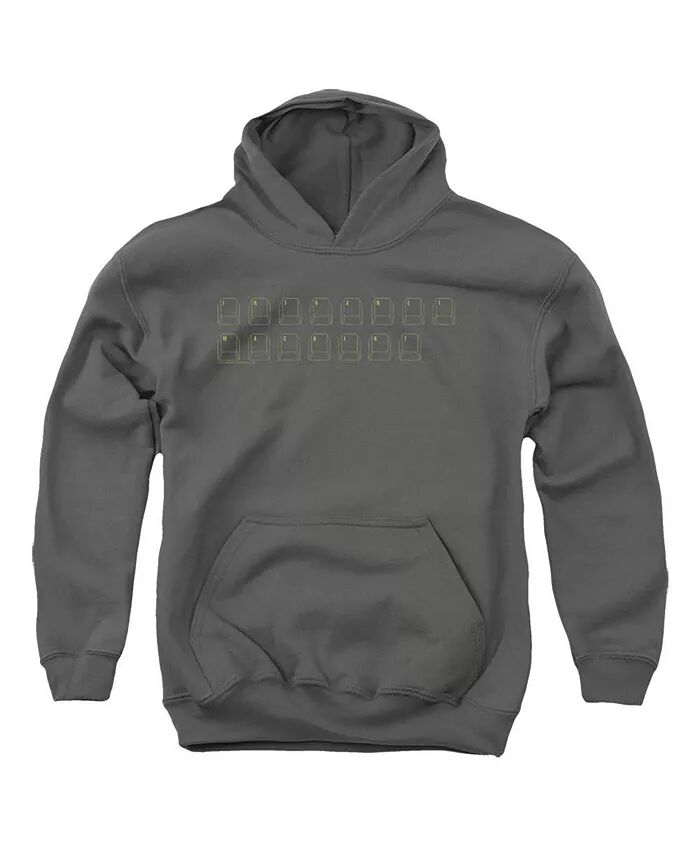 

Boys Bang Theory Молодежная интранет-машина Pull Over Hoodie / Толстовка с капюшоном Big Bang Theory, серый