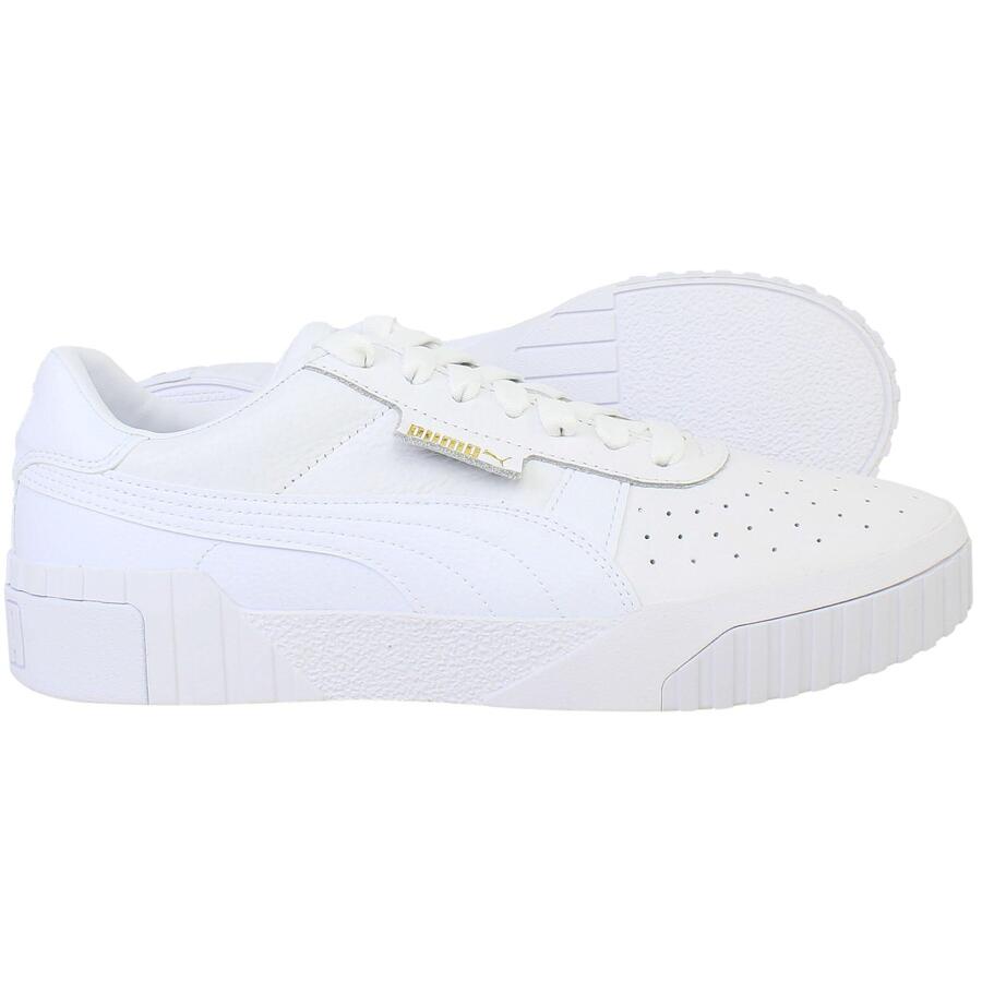 Кроссовки женские Puma Cali белые — фото 4