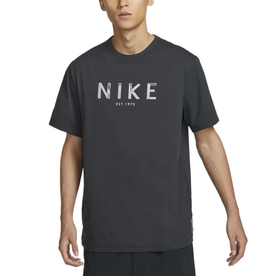 Футболка HYVERSE мужская серая/черная Nike, черный — фото 2