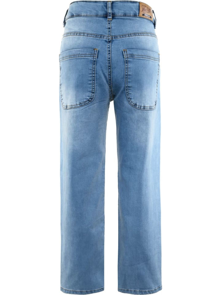 Брюки BaggyJeans облегающего кроя светло-голубого цвета Blue Effect — фото 2