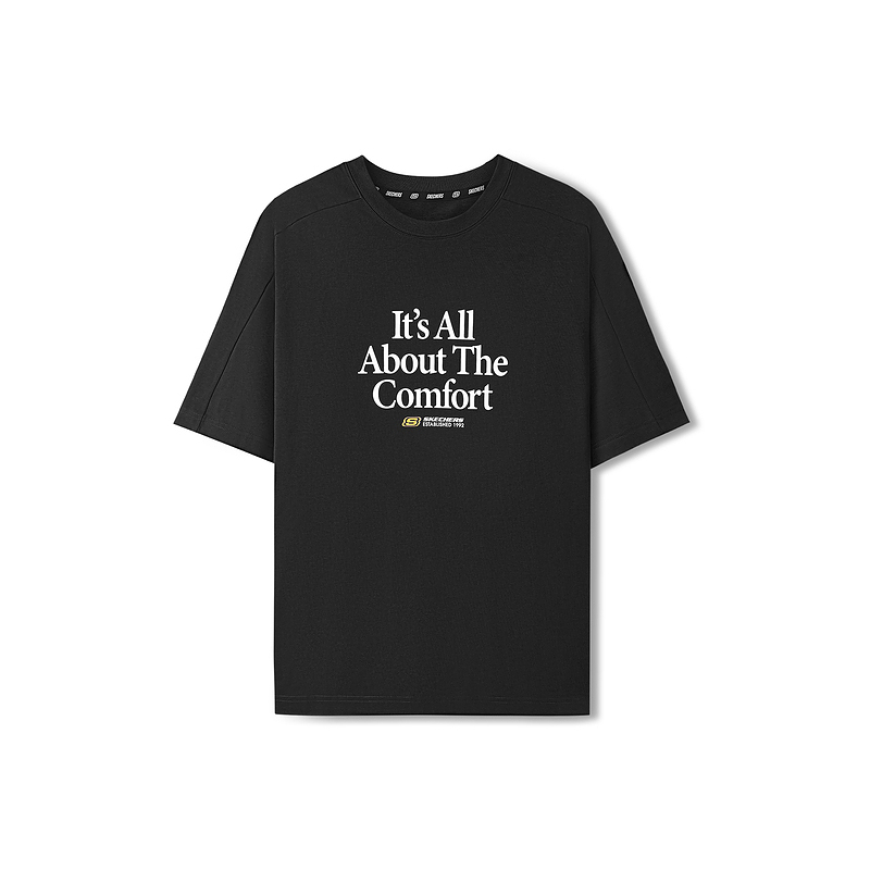 

Skechers Футболки унисекс, угольно-черные/0018, с круглым вырезом, Черный, Skechers Футболки унисекс, угольно-черные/0018, с круглым вырезом