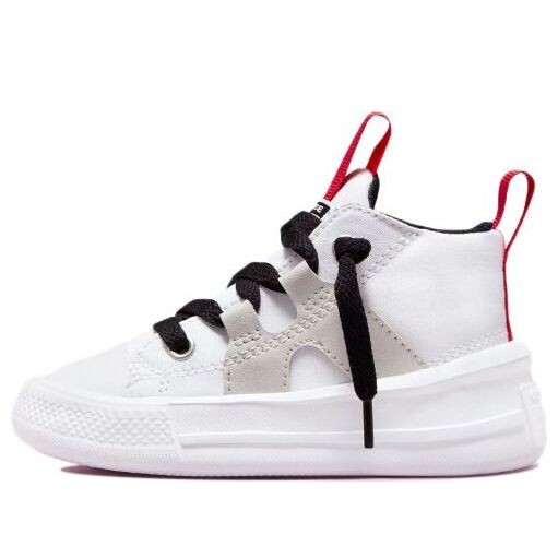 

Кроссовки chuck taylor all star ultra easy-on mid 'white university red' Converse, белый