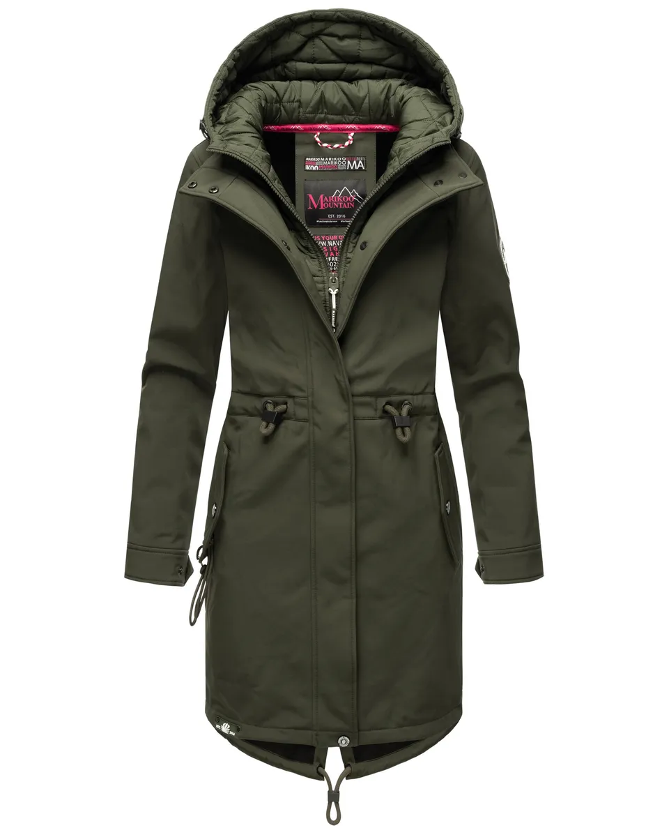 

Куртка Marikoo Softshell "Mountain Presanella" с двойным воротником, оливковый, Зеленый, Куртка Marikoo Softshell "Mountain Presanella" с двойным воротником, оливковый