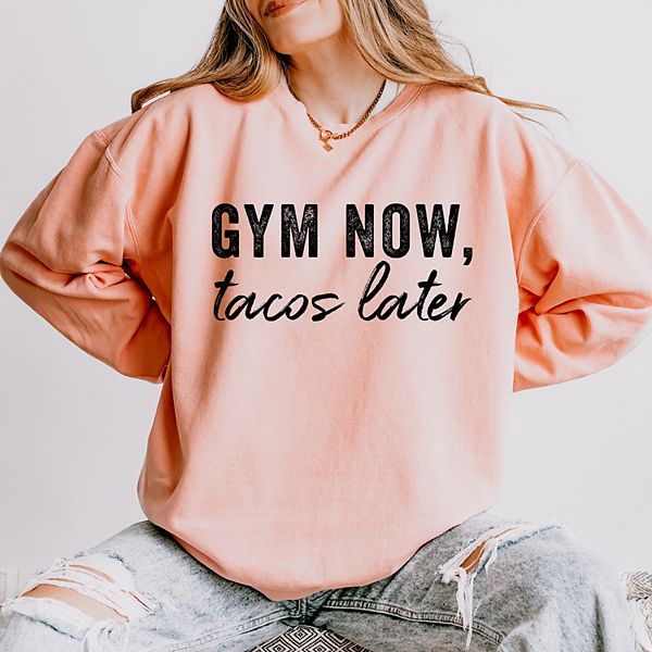 

Легкий свитшот с эффектом поношенности Gym now tacos later Simply Sage Market, Peachy, Зеленый, Легкий свитшот с эффектом поношенности Gym now tacos later Simply Sage Market, Peachy