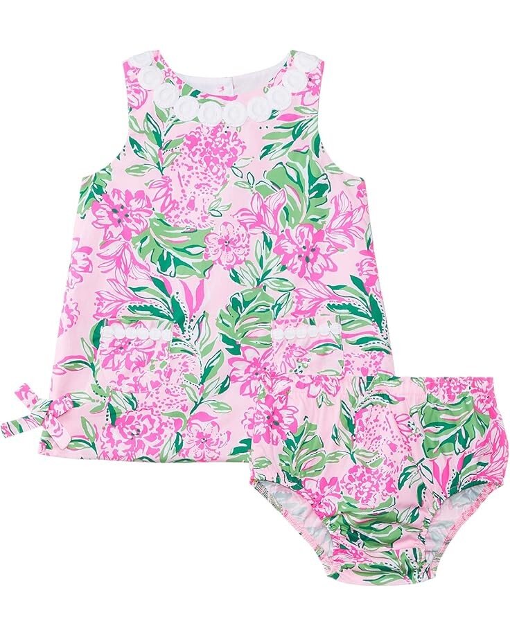 

Платье Lilly Pulitzer Kids Baby Lilly Shift, цвет Conch Shell Pink Koala La La