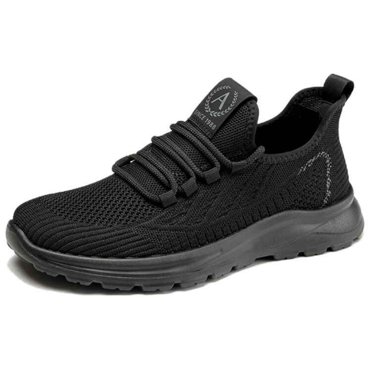 

Кроссовки мужские Lifestyle Shoes Men Low-Top Black Aokang