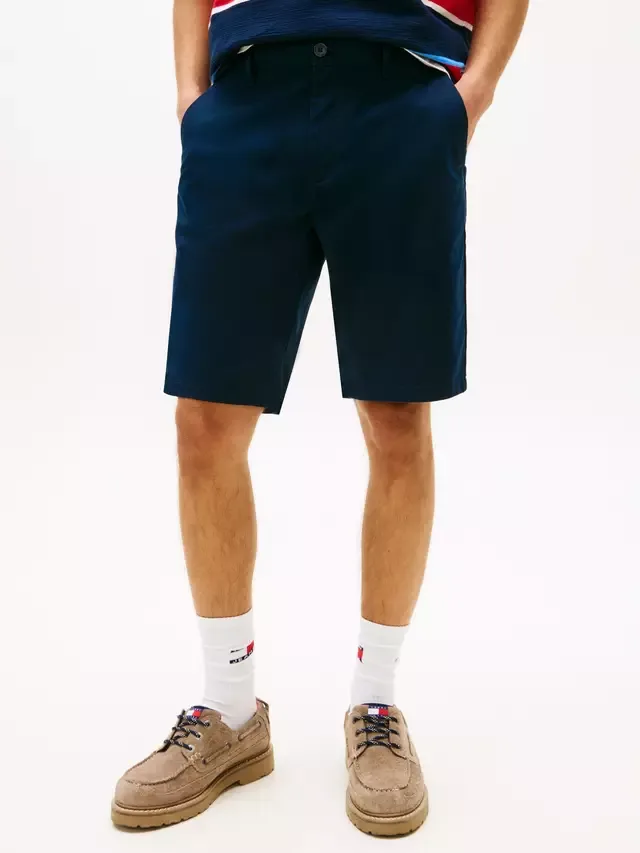 Шорты-чиносы из саржи Scanton Tommy Hilfiger, Dark Blue