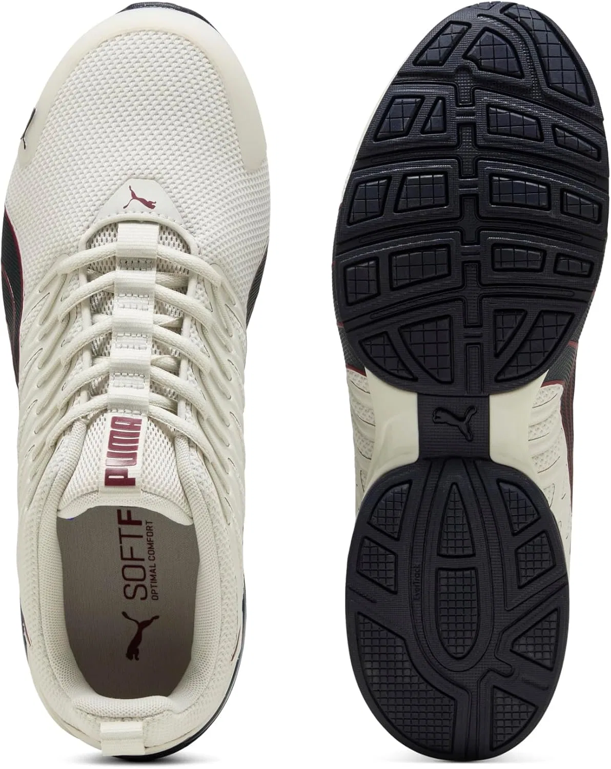 Мужские кроссовки для кросс-тренинга Puma Voltaic Evo, цвет Vapor Gray-New Navy-Team Regal Red, размер 11 — фото 4