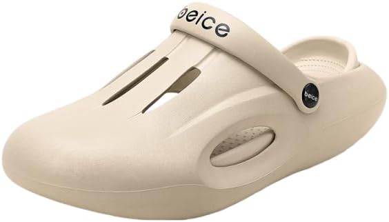 

Удобные мужские садовые сабо с вырезами для повседневной носки и пляжа Azttoztto, хаки