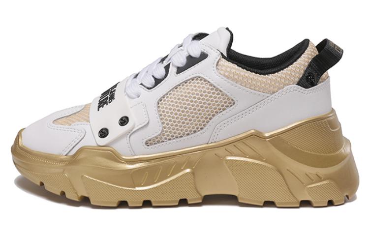 

Версаче Массивный логотип Кроссовки 'Белое золото' VERSACE JEANS