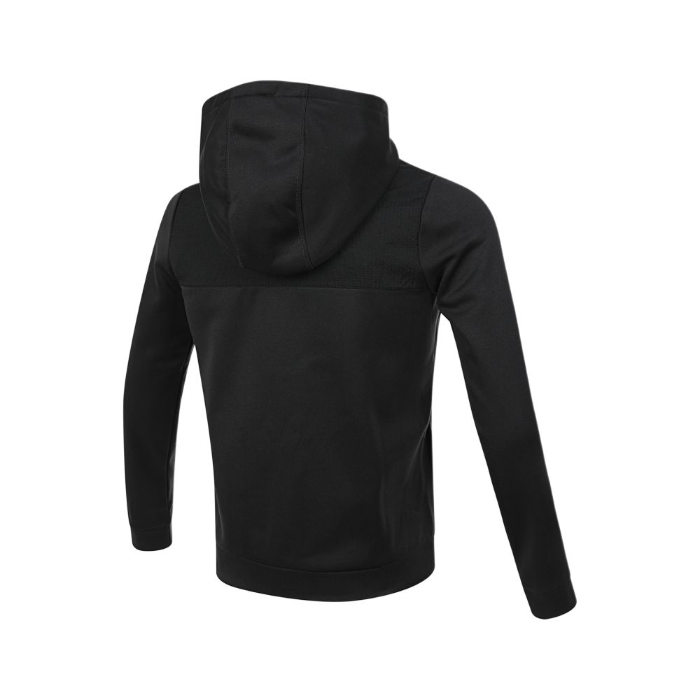 Детская куртка с капюшоном, средней жесткости Nike, черный — фото 3