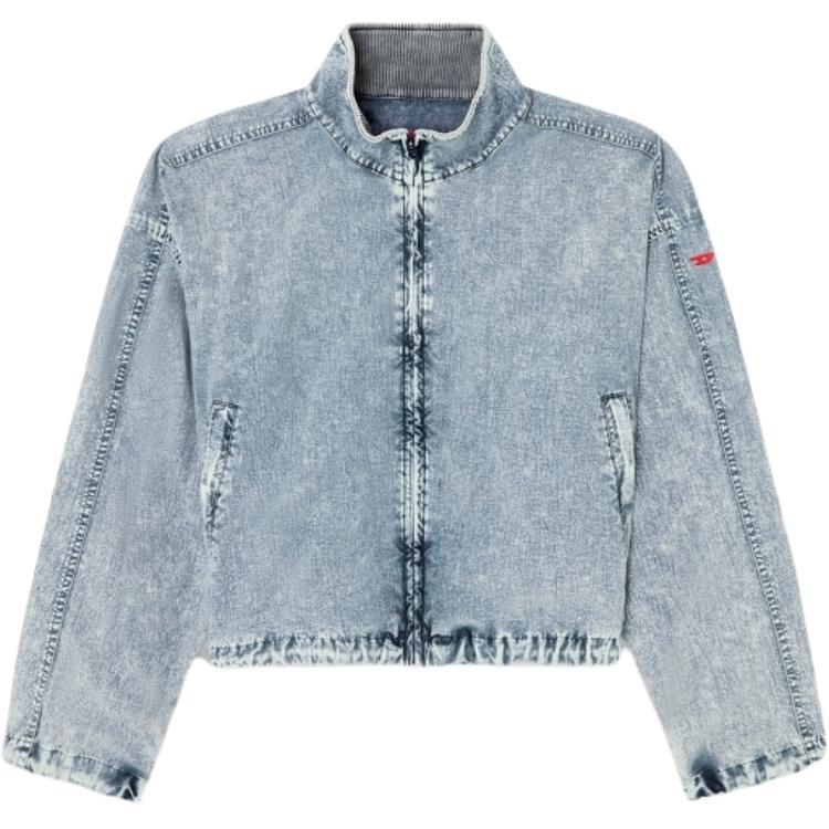 

DIESEL Куртка-бомбер из денима, Indigo