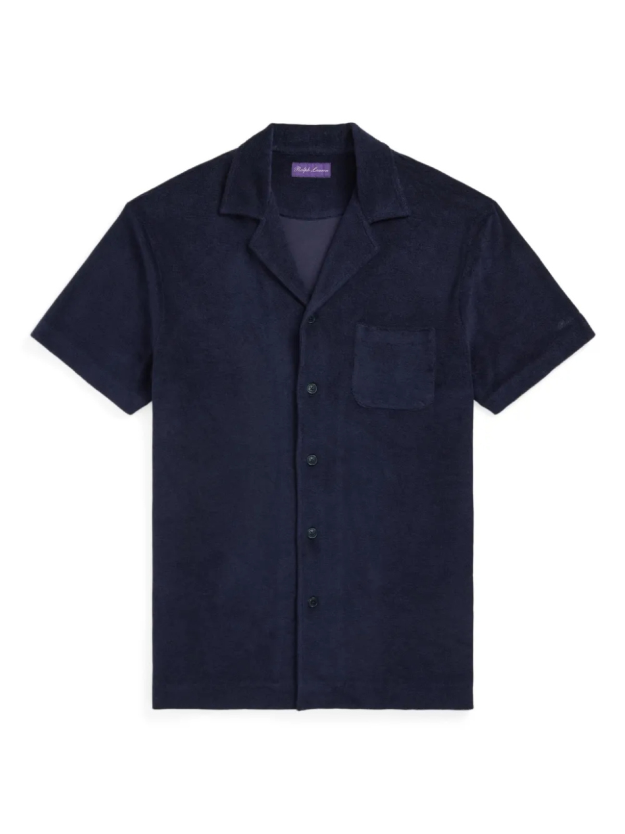 

Махровая рубашка Ralph Lauren Purple Label, синий