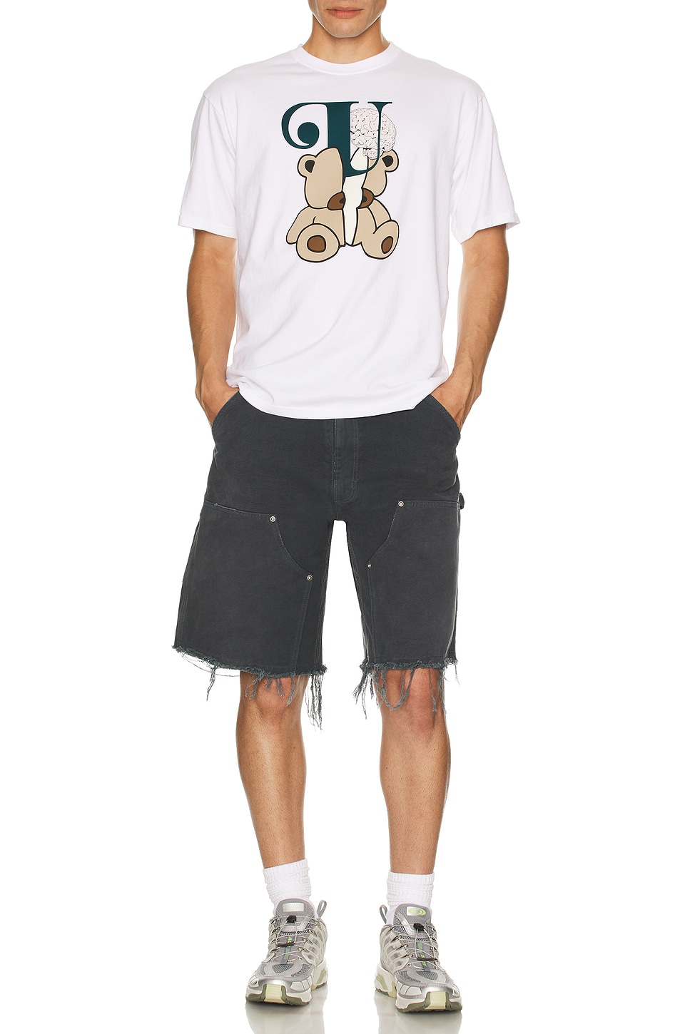 

Футболка с медведем Undercover, White