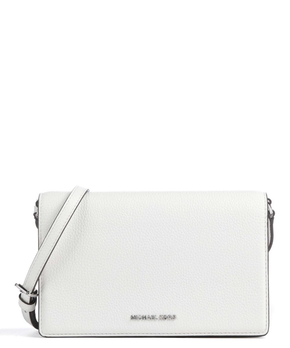 

Сумка через плечо Jet set из зерненой яловой кожи Michael Kors, белый