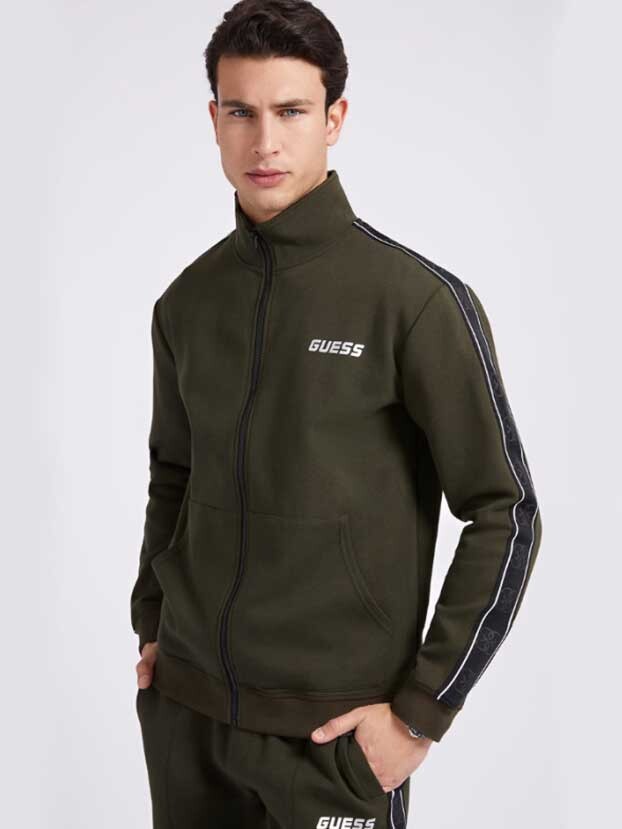 

Спортивный топ Guess MICKEY FULL ZIP, зеленый