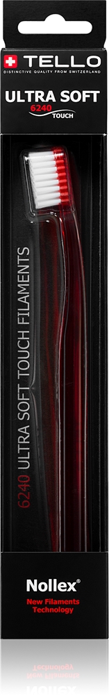 

6240 ультрамягкая зубная щетка Tello, 1 шт
