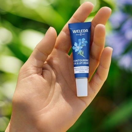 Крем для контурирования глаз и губ Blue Gentian & Edelweiss с натуральным коллагеном+ Active Weleda — фото 3