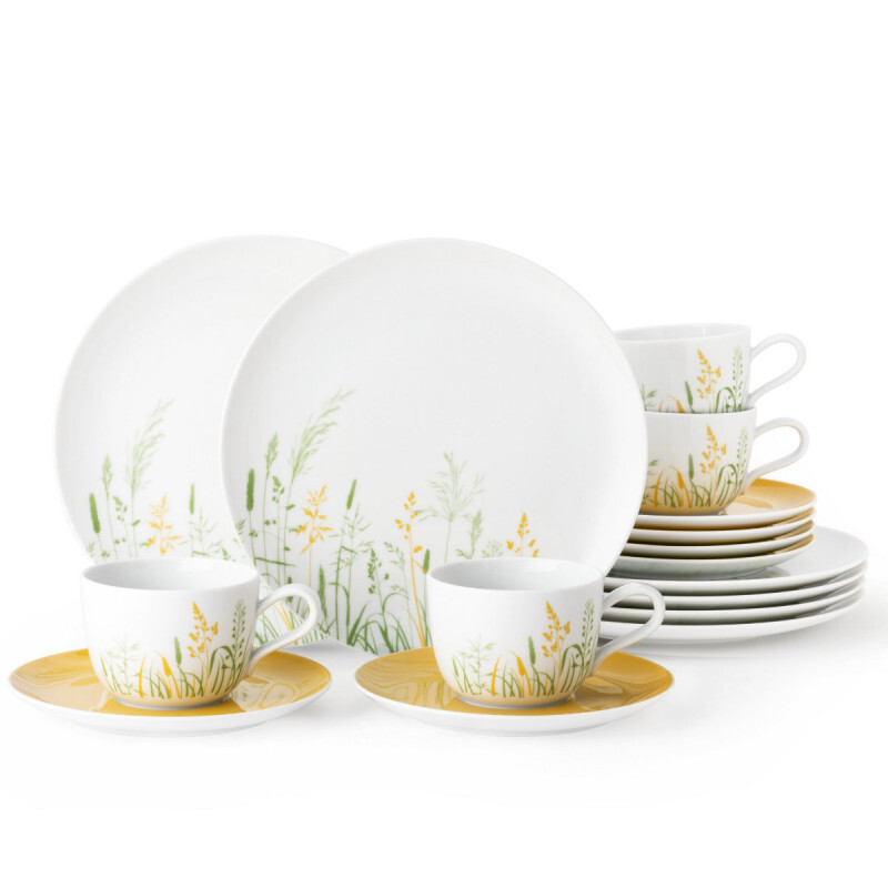 

Кофейный сервиз Liberty Meadow Grasses Curry 18 шт Seltmann Weiden, белый/красочный, Серый, Кофейный сервиз Liberty Meadow Grasses Curry 18 шт Seltmann Weiden, белый/красочный