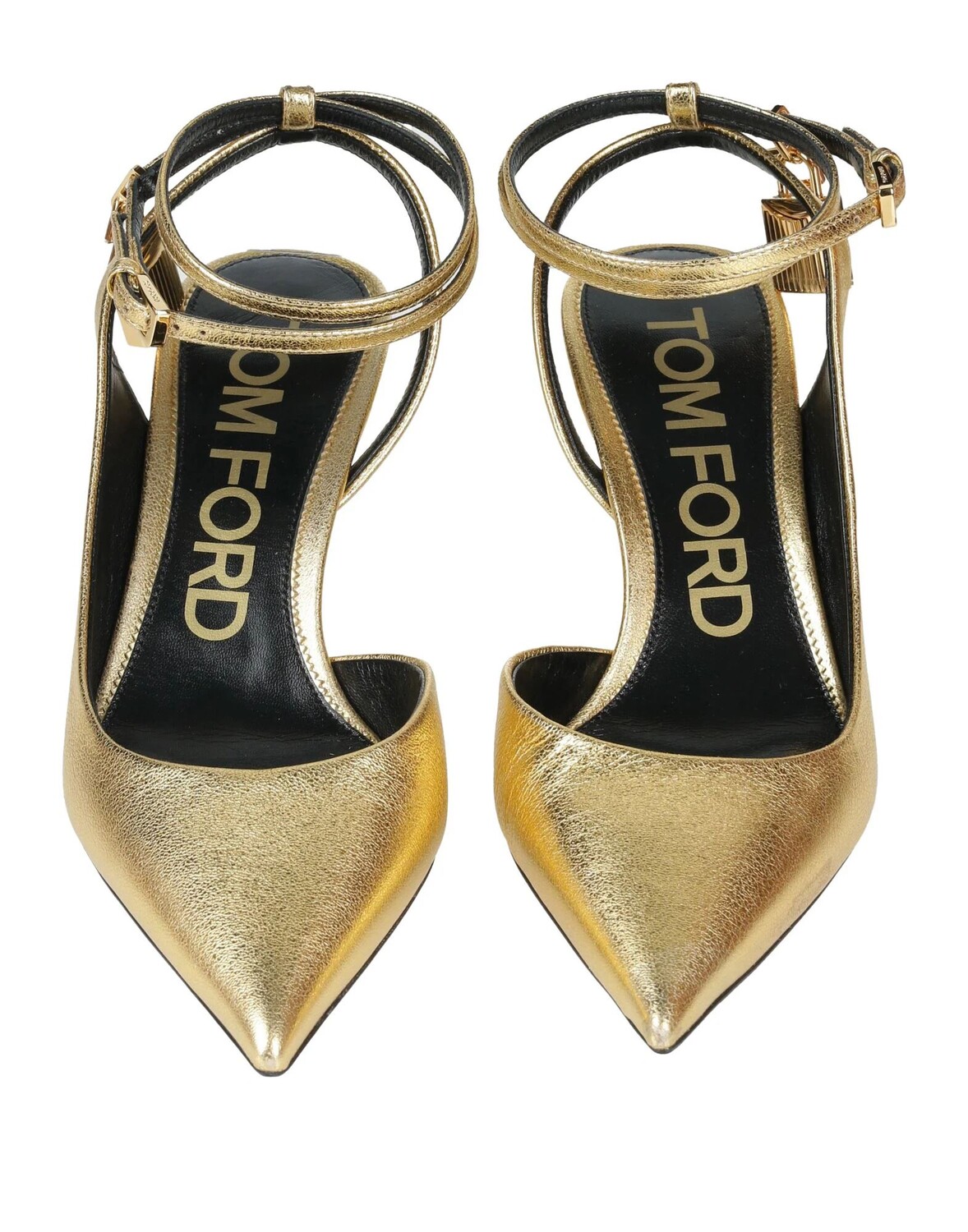 Туфли Tom Ford, золото — фото 4