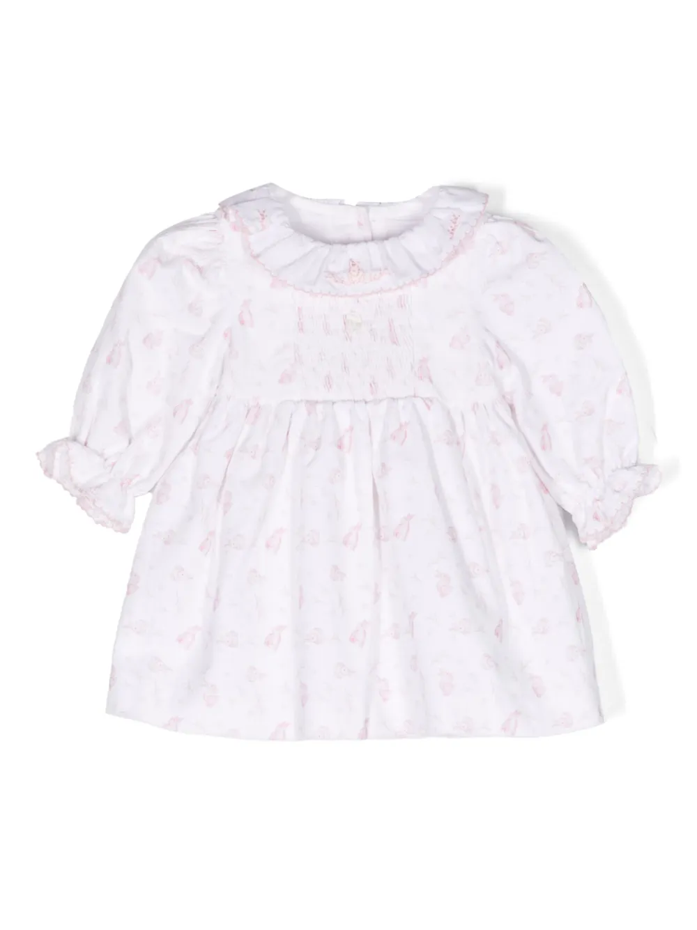 

Платье с принтом Patachou, белый