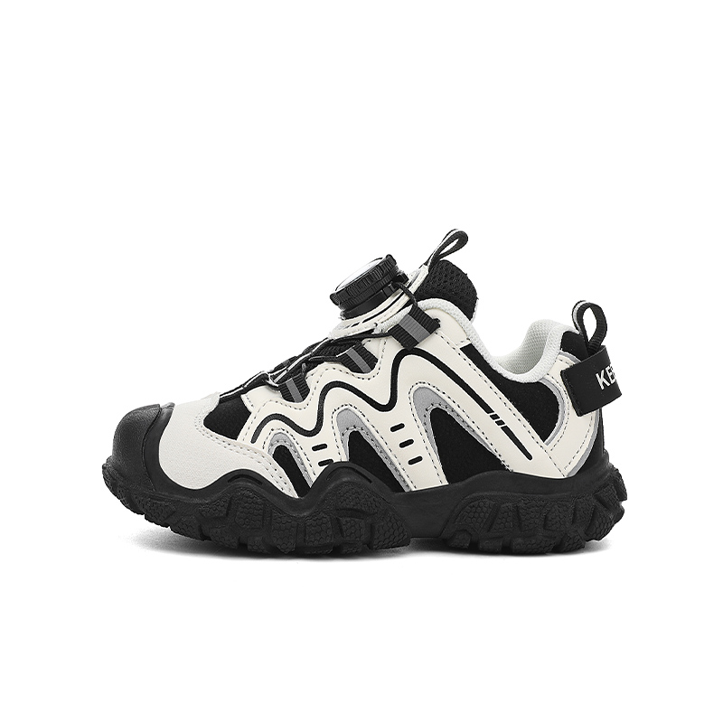 

Jeep Скользоустойчивые, износостойкие, легкие бесшумные кроссовки Black Beige для детей