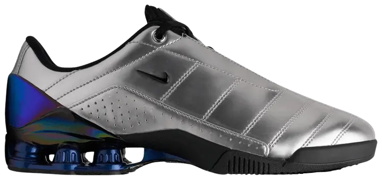 Кроссовки Nike Maha x Wmns Total 90 Secutor Shox Magia 'Metallic Silver Black', серебряный