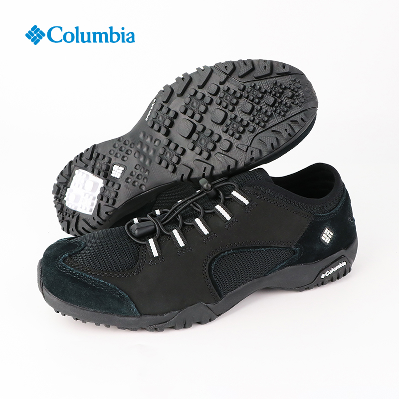 Columbia Низкие повседневные кроссовки Outdoor для мужчин, черные — фото 4