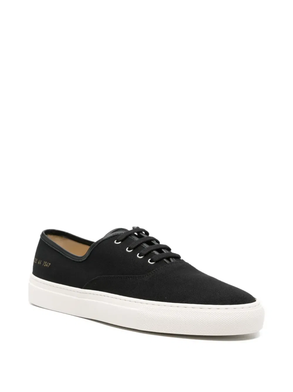 Кроссовки на шнуровке с четырьмя отверстиями Common Projects, черный — фото 2