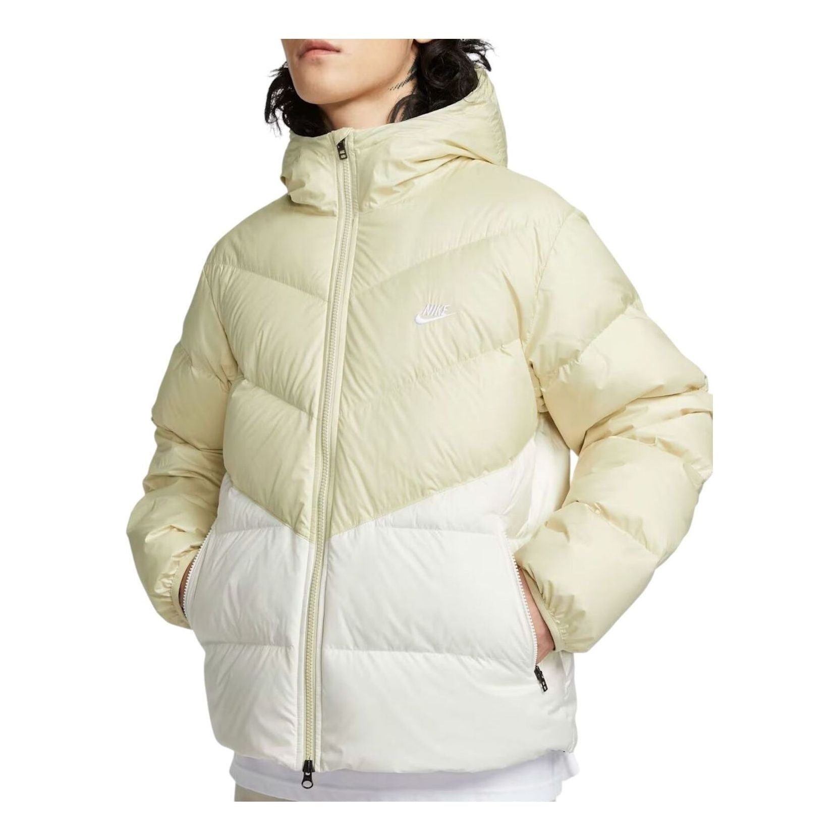 

Куртка Nike Windrunner Down Jacket 'Light Khaki Sail White'