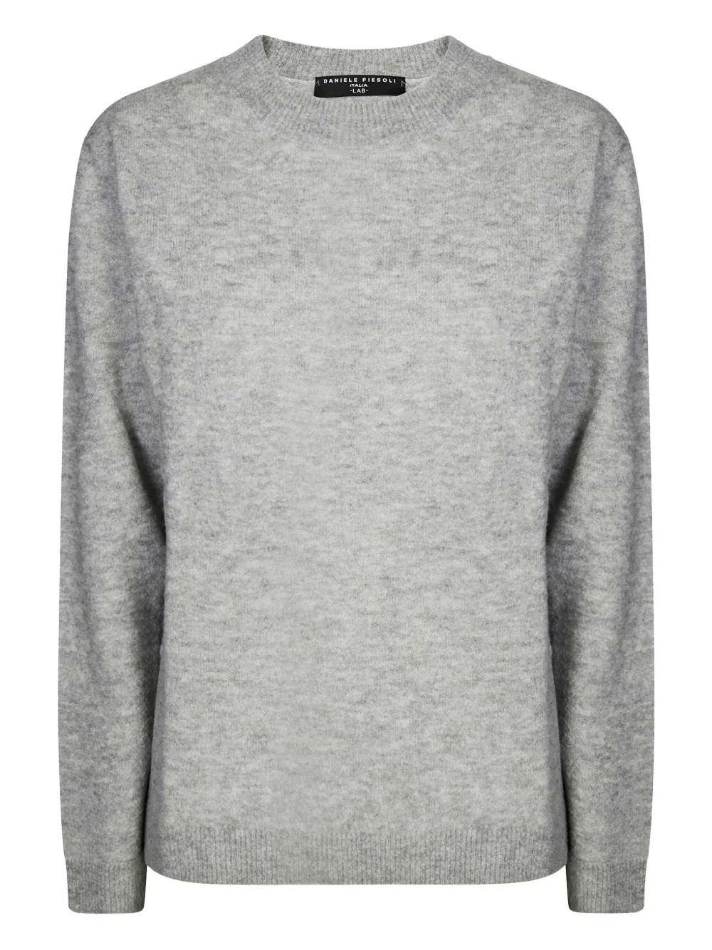 

Букле свитер Daniele Fiesoli, серый