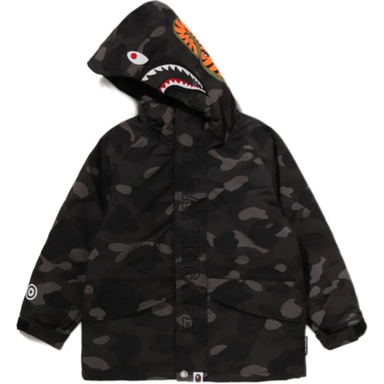 Куртка FW25 для детей 3-7 лет A BATHING APE, черный bkx — фото 4