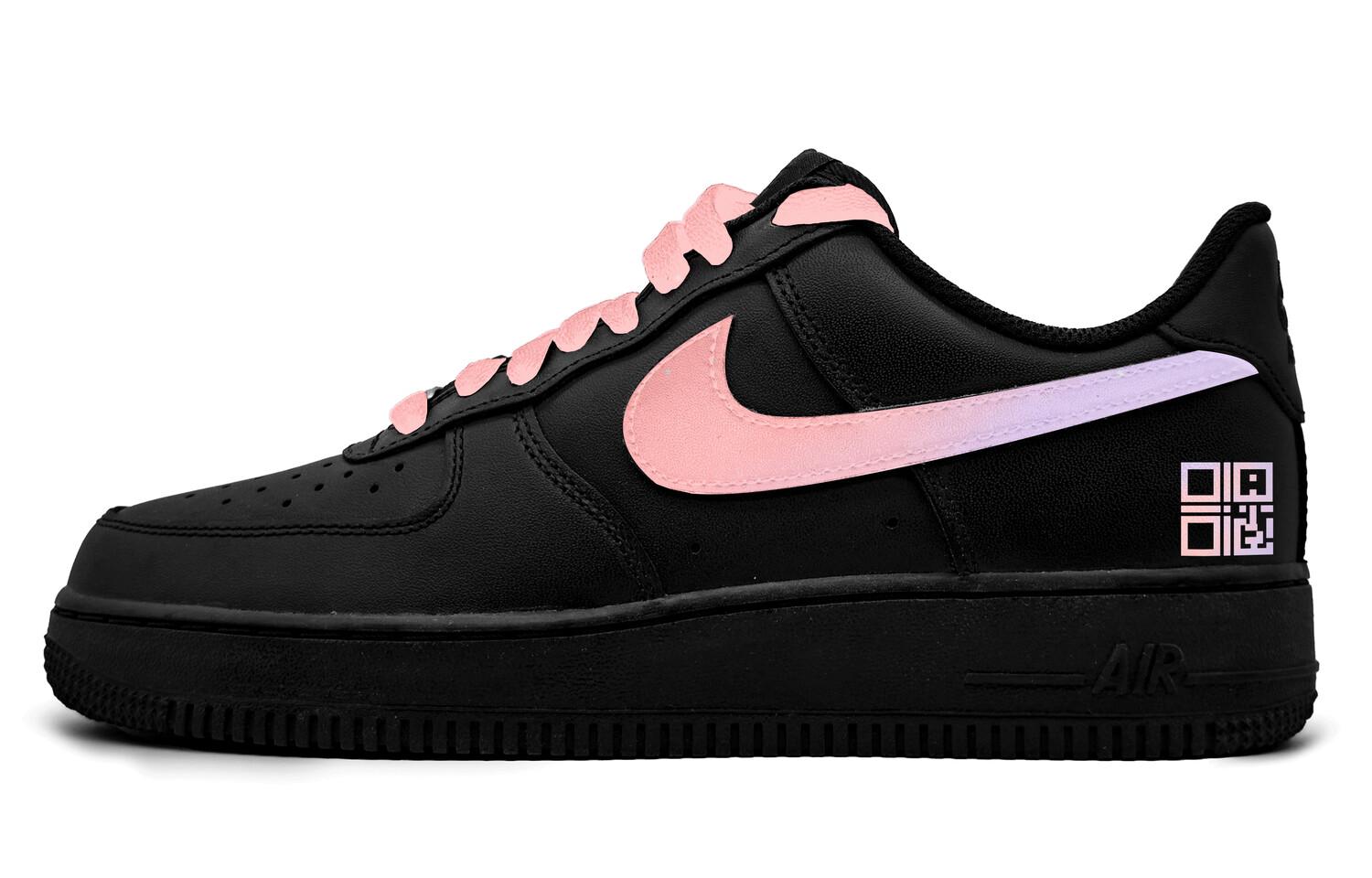 

Кроссовки Air Force 1 для скейтборда, унисекс, низкие, розовый Nike, розовый/фиолетовый
