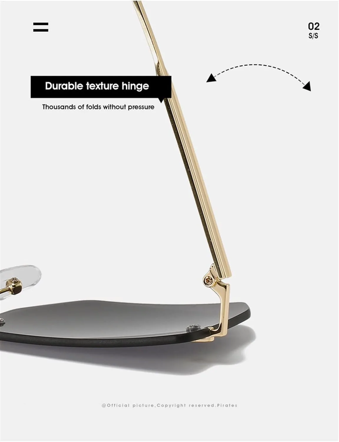 

Солнцезащитные очки GAOXIN без оправы, квадратной формы, для мужчин и женщин, для уличной стрельбы, отдыха на природе и занятий спортом (Цвет: A, Размер: Средний), A