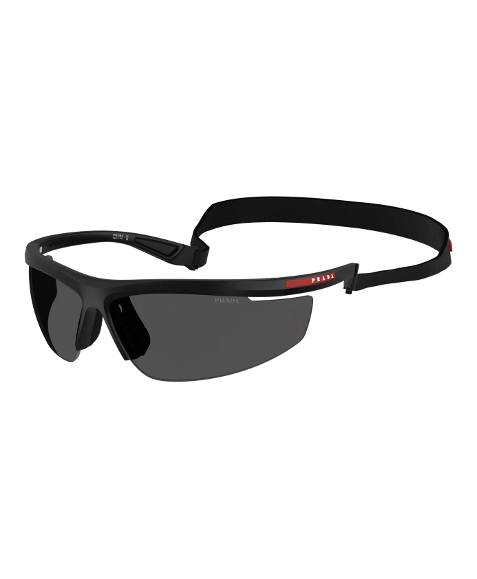 

Солнцезащитные очки linea rossa ps a02s Prada, черный