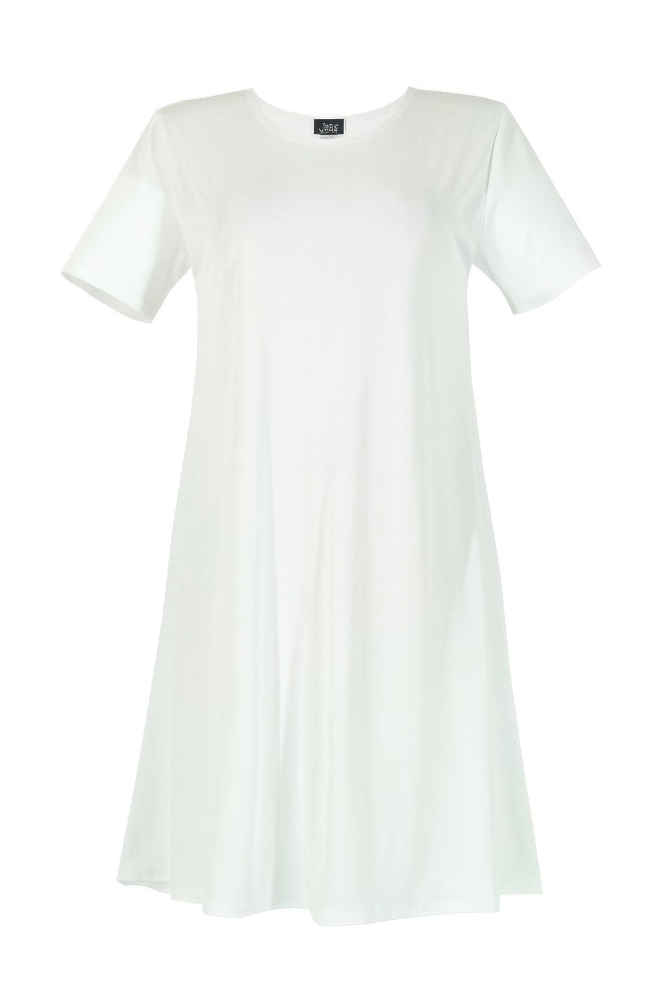 

Эластичное короткое платье с короткими рукавами TRUEDAMES, белый