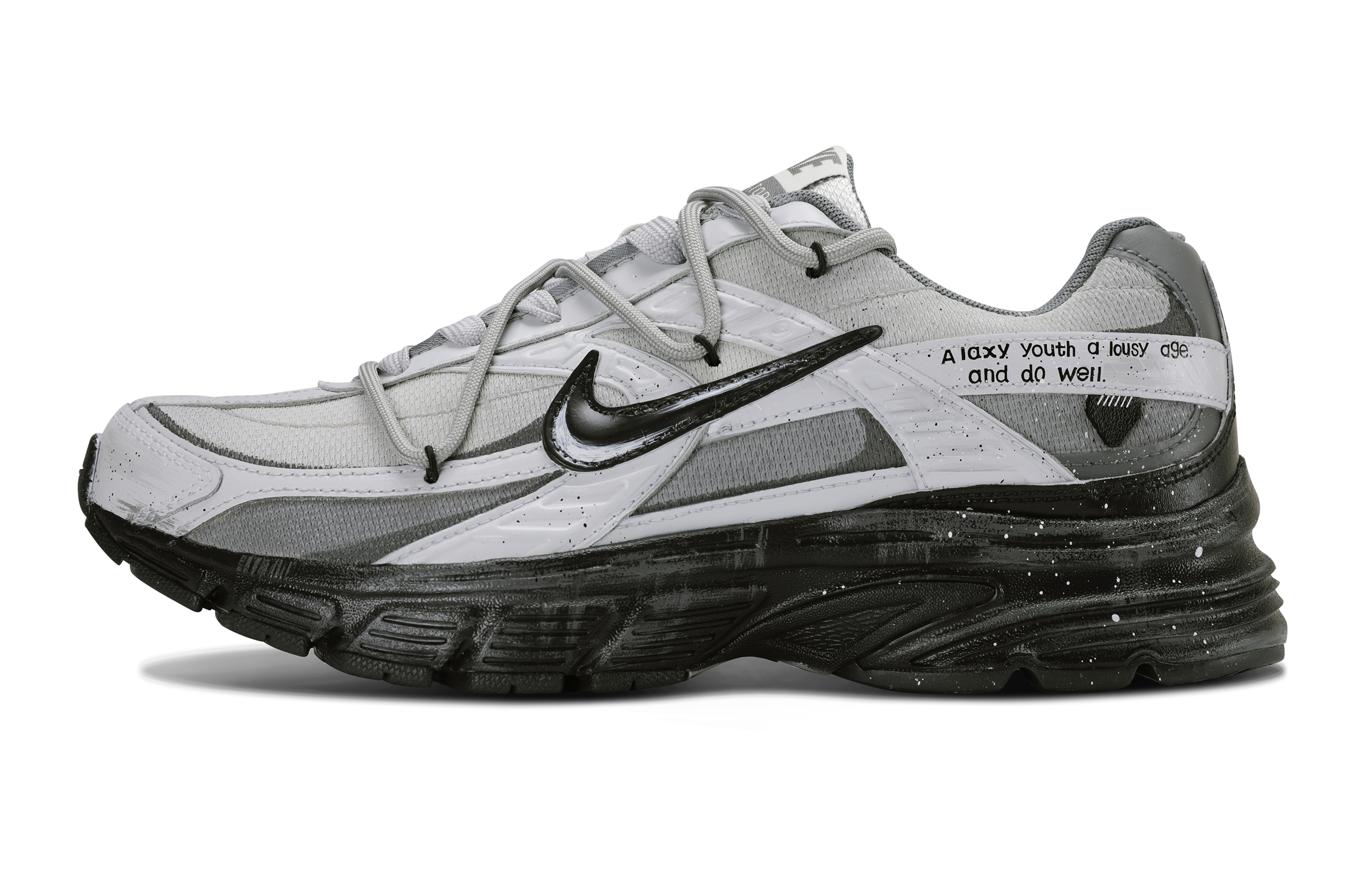 

Nike Initiator Abrasion Resistant Low top Casual Shoes мужские Concrete Gray