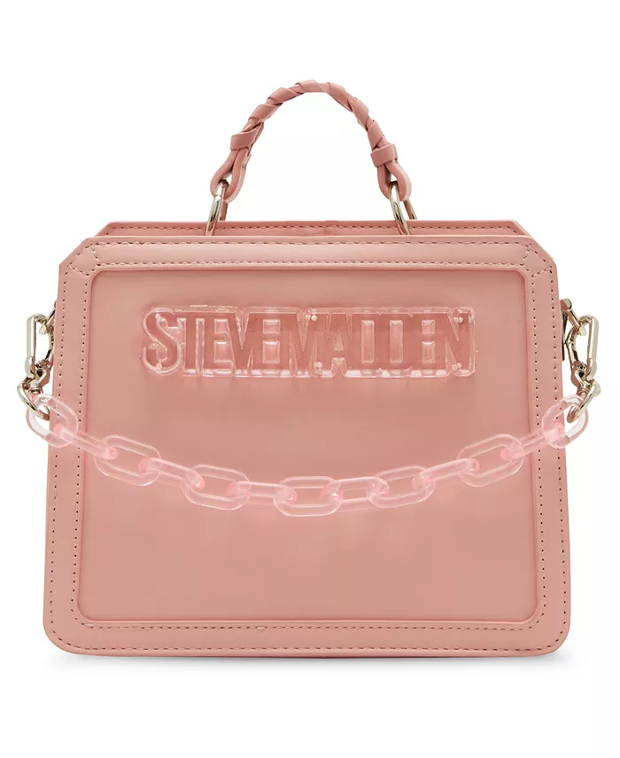 

Сумка-сатчел Evelyn-Z малого размера Steve Madden, розовый