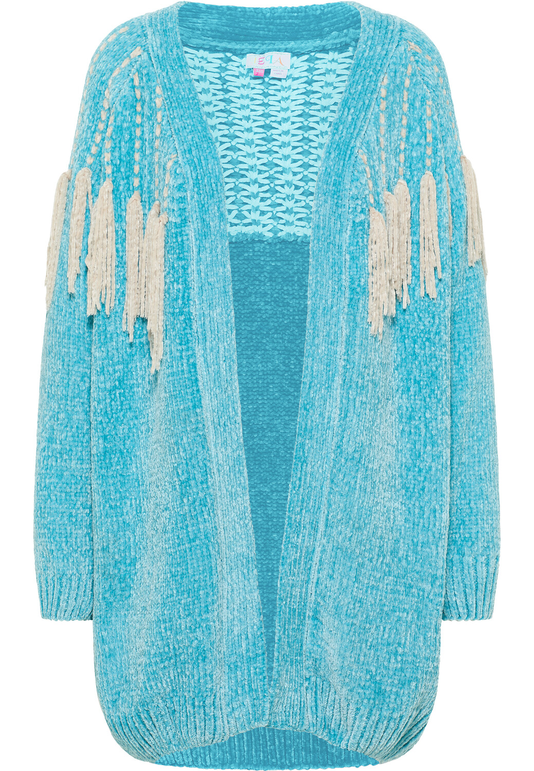 

Толстовка IZIA Chenille Cardigan, цвет Türkisblau