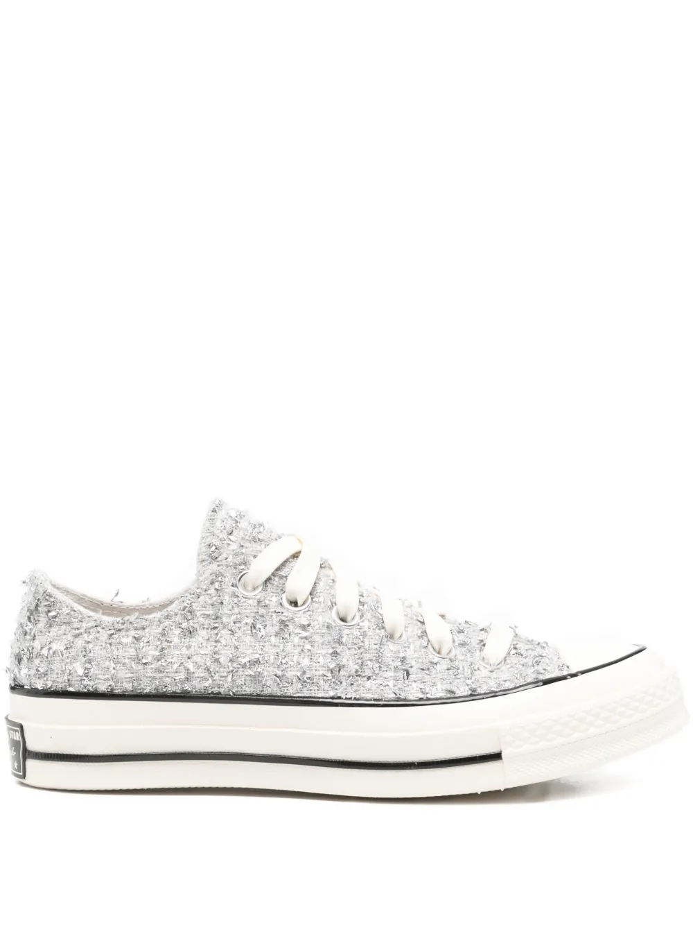 

Текстурированные кеды Chuck 70 Ox Converse, серебристый