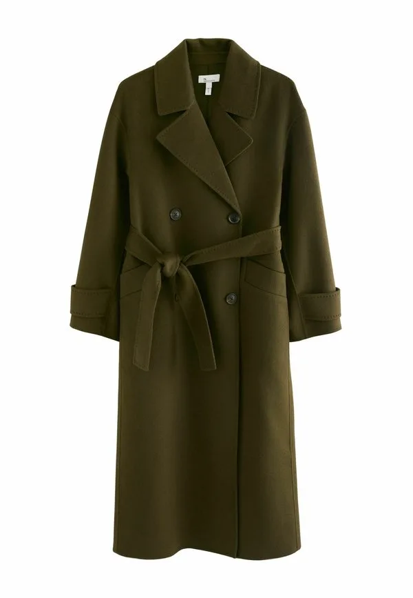 Пальто классическое ручной работы, укороченный крой. табита симмонс Next, Khaki Green