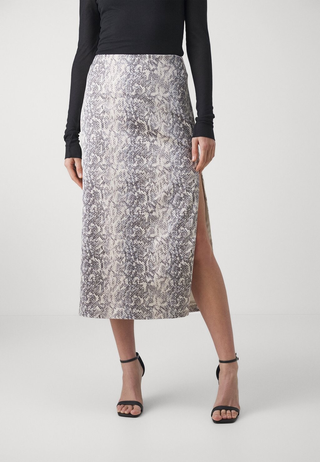 

Юбка-карандаш SCULPT SKIRT Abercrombie & Fitch, серый