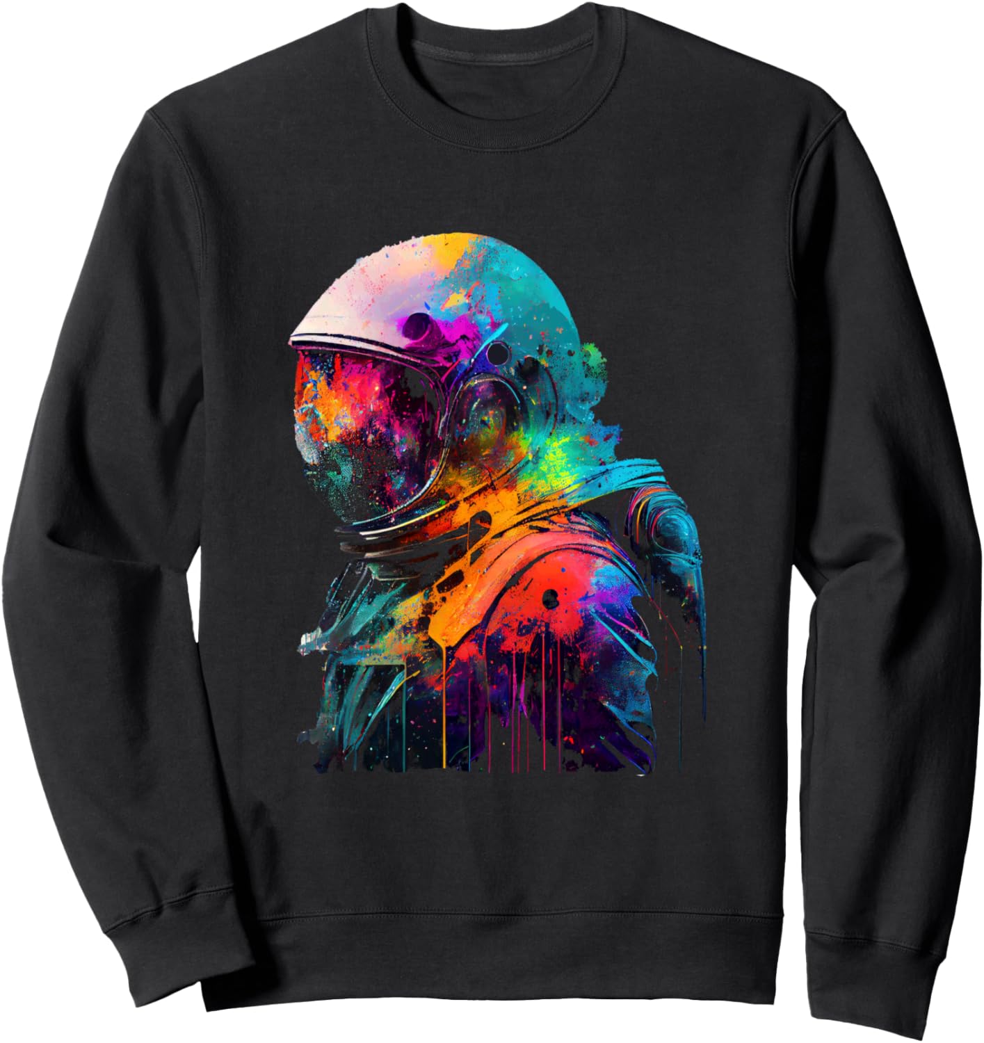 

Яркая толстовка с изображением астронавта и приключений Space Exploration Astronaut Cosmic Adventure, черный