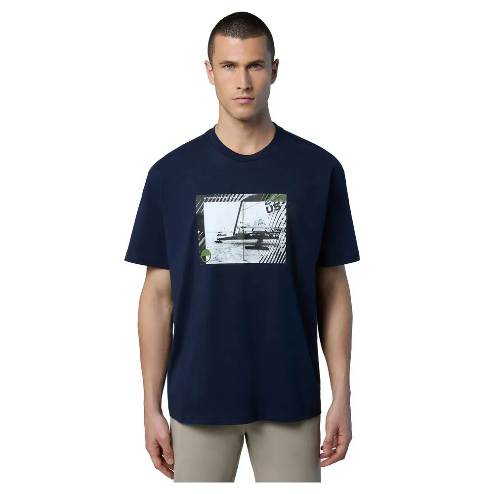 

Футболка North Sails Graphic, синий