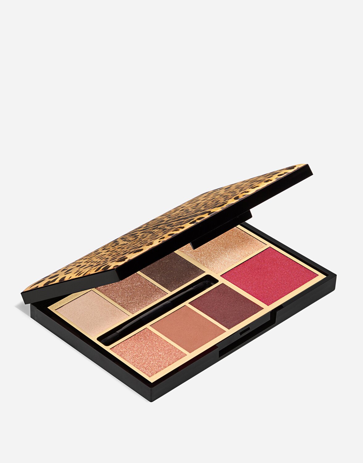 Палетка animalier Dolce & Gabbana, кисть для макияжа губ dolce&gabbana — фото 4