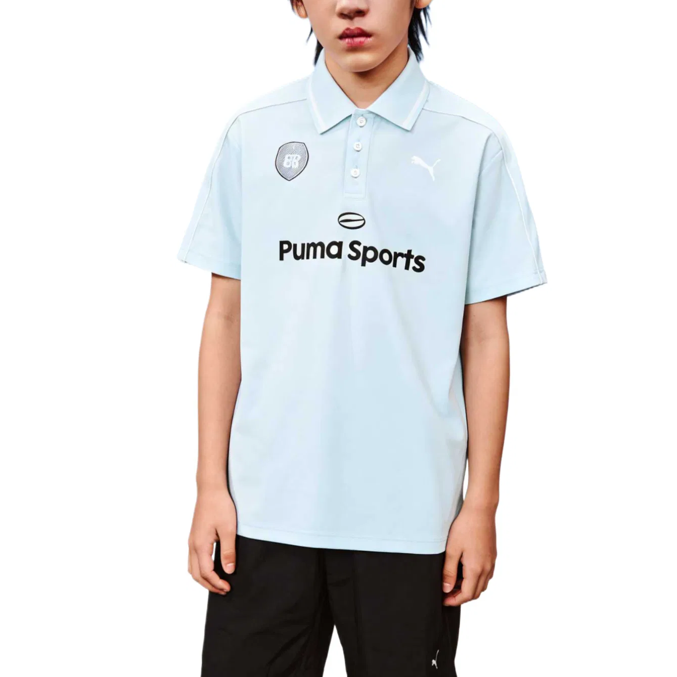 Футболка детская PUMA Ice Blue — фото 3