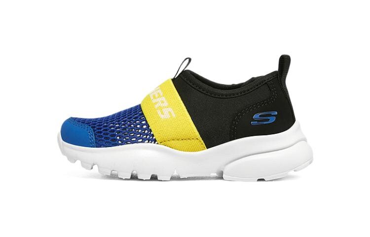 

Кроссовки Skechers Toddler Shoes TD Low-top Blue, Yellow, Black, синий/желтый/черный