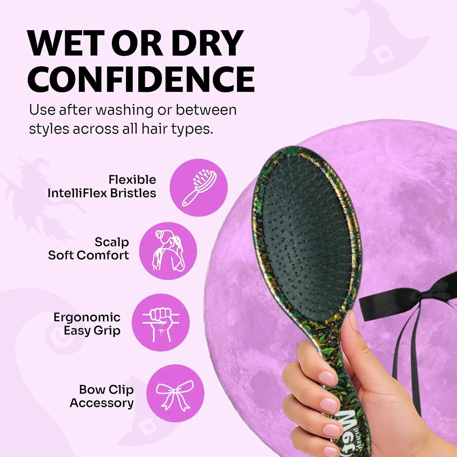 Набор для расчесывания волос «Wicked Elphaba 2.0 Kit» от Wet Brush Wet Brush — фото 2